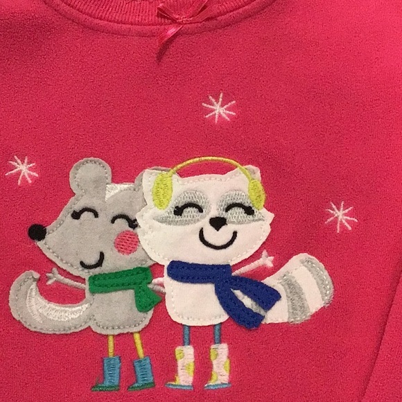 Carter’s 2-Piece Pajama Set, Super-Comfy, Flame Resistant, Pink/Gray, Size 4T - Picture 4 of 6